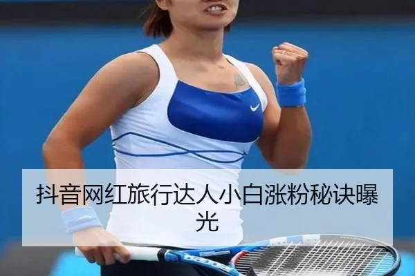 抖音网红旅行达人小白涨粉秘诀曝光